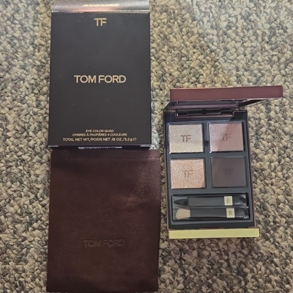BNIB Tom Ford Eye Color Quad - Shimmering Neutrals-PEACH GLAMOUR SOLD OUT - Picture 4 of 5